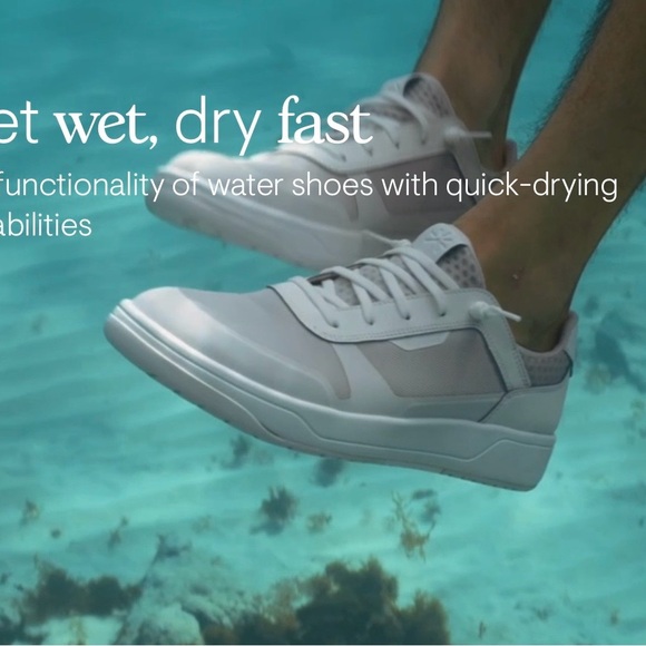 TROPICFEEL Dune waterproof packable sneakers onyx white unisex 8/10.5 $129 - Picture 2 of 11